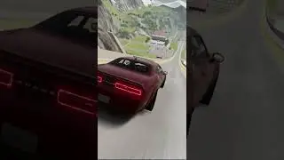 Сравнение DODGE CHARGER и DODGE CHALLENGER в BeamNG Drive