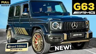 2024 MERCEDES AMG G63 NEW GRAND EDITION The Gold G WAGON?! FULL Review Exterior Interior