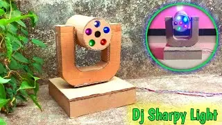 How To Make DJ Spot Sharpy Light At Home|Dj sharpy light kaise banaye|#sharpylight