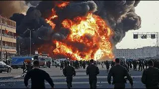 7 MINUTES AGO! Major Russian Airbase in Kursk BLOW UP with NEW Ukrainian F-16s Guided Missiles