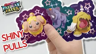 Opening Paldean Fates Tech Sticker Collections!