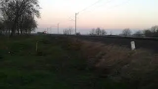 628 301 kannavonattal robog Szombathely felé.