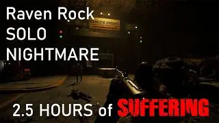 Raven Rock Solo Run (Nightmare with lvl1 character) - NMRiH2