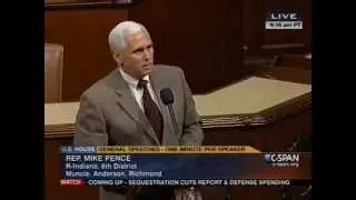 7-17-2012 - Pence Pays Tribute to Local Soldier and Other Guardsman Lost in Afghanistan