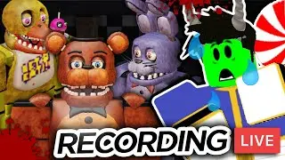 LIVE🔴Recording My Next FNAF ROBLOX VIDEO (❗Raid & Cooking Video - Be in My Next Video!)