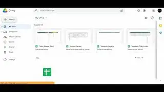 Creating a Google Sheet