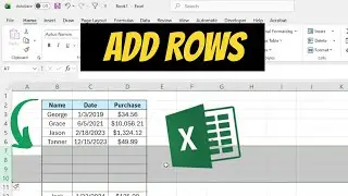 How to Add Rows in Excel Using a Keyboard Shortcut