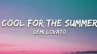 Demi Lovato - Cool for the Summer (Lyrics) B&w Music
