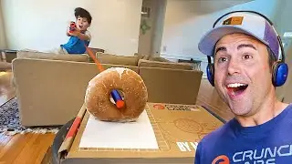 Impossible Trick-shot Challenge!- Camp CrunchLabs Week 8