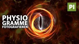 Photographing physiograms with light painting ➡️ Creative idea for long exposures in bulb mode