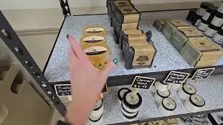 ASMR | Uwharrie Soap Co. Soap Organization w/Crinkles (Soft Spoken)