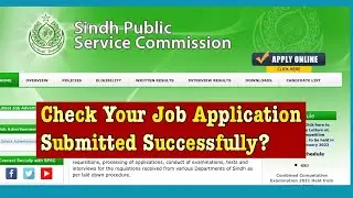 @SindhPublicServiceCommission