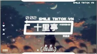 黄建威 - 十里亭 (抖音热播DJ版) Thập Lý Đình - Hoàng Kiến Uy『天空是快乐的颜色，坐上奔赴你的列车，窗外的景色好迷人。』【2k24抖音火流行歌曲推荐TikTok】