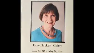 Faye Hackett Chitty Memorial June 22 2024