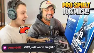 FORTNITE PRO SECRETLY plays a TOURNAMENT for me! (Extreme)