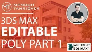 3ds Max Editable Poly Part 1 | 3ds Max Tutorial