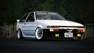AE86 TOUGE SETUP [DOWNLOAD LINK] - Assetto Corsa 4K