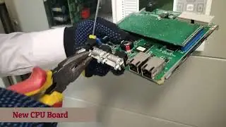 How to Replace the CPU Board of BCU C264 | CPU Card | Communication Card | Bay control unit