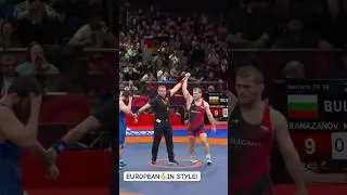 Olympic Champ Ramazanov’s UNREAL European Final!