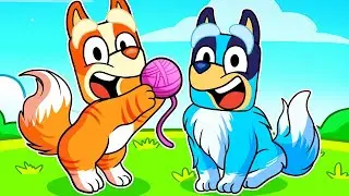 BLUEY AND BINGO BECOME KITTENS!! 😻