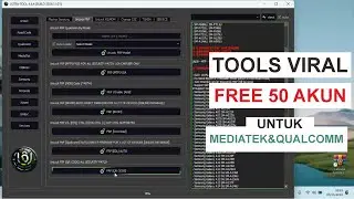 Tool yang Viral baru baru ini bisa untuk unlock chipset mediatek dan qualcomm
