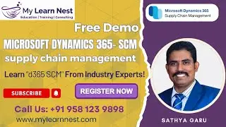 Microsoft Dynamics 365 SCM Free Demo | Learn Supply Chain Management  in 2025 My Learn Nest