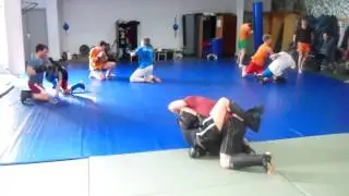 Рукопашный бой ударная в партере