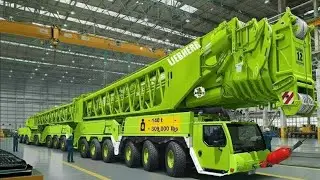 Inside Truck Factory | World’s Most Giant Lattice Boom Mobile Crane | Liebherr 140Ton Beast Assembly