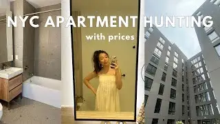 NYC APARTMENT HUNTING (w/ prices & locations) | moving out diaries ep. 01