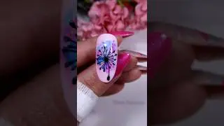 акварельные гель краски. быстрый дизайн