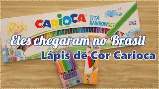 Unboxing e Primeiras Impressões - Lápis de Cor Carioca