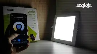 Branco Quente ou Branco Frio? Painel Led Smart Wifi 18W | ArqLoja