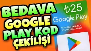 BEDAVA GOOGLE PLAY KOD ALMA! (ÇEKİLİŞ) %100 GERÇEK!