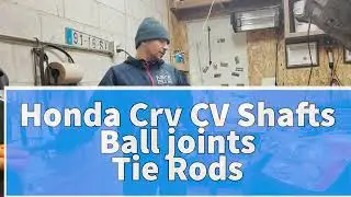 Honda CRV CV shafts, Ball joints, Tie rod ends