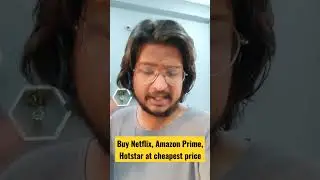 Buy Netflix, Amazon Prime, Hotstar at Cheapest Price