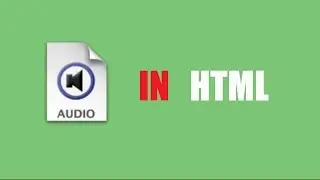 How to import audio file in HTML