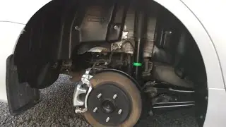 Установка задних подкрылков Тойота Камри 70. Виброизоляция колесной ниши.