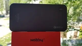 Обзор и распаковка внешнего аккумулятора Nobby Expert - быстрая зарядка к лету!