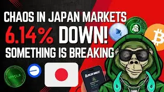 Something is Breaking in Japan. Stocks plummeted more than 6% 😱