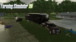 Farming Simulator 25 | My New Camper Release Version 1.0.1.0 Gameplay And Showcase