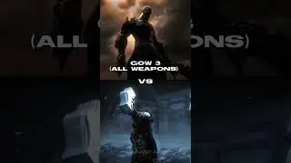 Kratos (versions) VS Thor (100%)