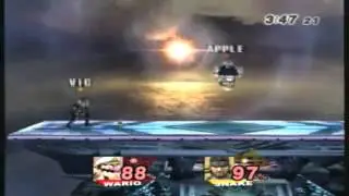 Santasmash Apples (Wario) vs. Attila (Falco/Snake) GF