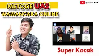 Strategi Wawancara Daring Via Zoom dalam Ujian Akhir Semester - Super Kocak