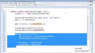 Program #13  Logic-1 How to Generate Fibonacci Series in Core Java