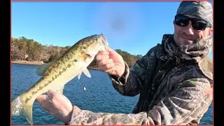 Winter Bass fishing | Lake Keowee, SC