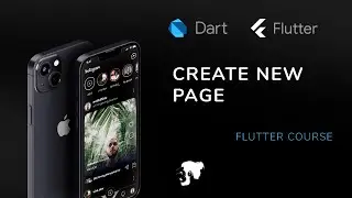 84 - Create New Page Flutter