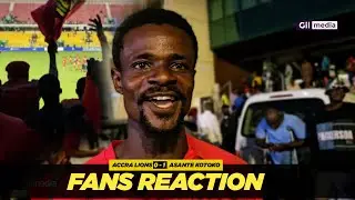 FIRST WIN OF THE SEASON -  KOTOKO FANS REACT - ACCRA LIONS 0 - 1 KOTOKO