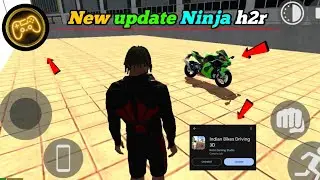 New update ||🏍️|| Ninja h2r Indian bike driving 3d Codes Code shorts video || #indianbikedriving3d