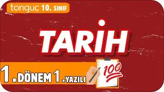 10.Sınıf Tarih 1.Dönem 1.Yazılıya Hazırlık 📑 #2025
