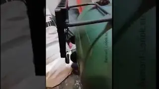 Усовершенствованная установка навесного транца на ПВХ Лодку 2019